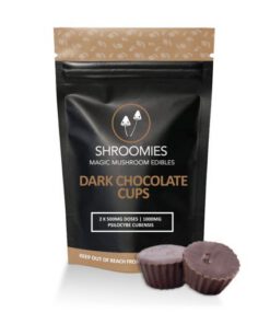 Shroomies Dark Chocolate Cups – 1000mg