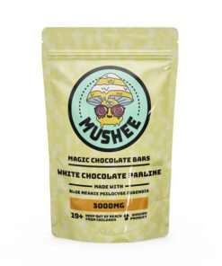 Magic Mushroom White Chocolate Parline Bar- 3000MG – Mushee