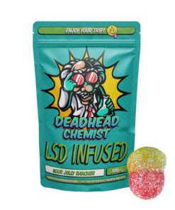 LSD Edible 100ug Sour Jolly Rancher Gummy Deadhead Chemist