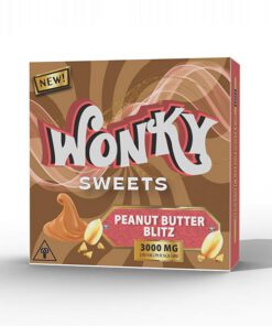 Wonky Sweets – Peanut Butter Blitz -3000MG