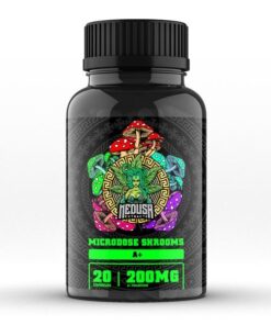 Magic Mushroom Microdose Capsules | A+ 200mg | 20 Capsules | Medusa Extracts