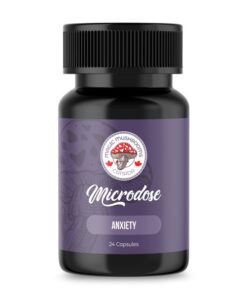 Anxiety Microdose Capsules (24) | Magic Mushrooms Canada
