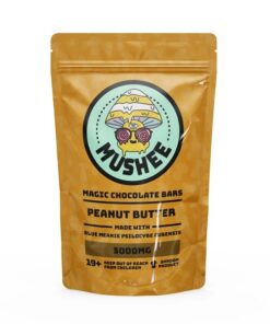 Magic Mushroom Peanut Butter Chocolate Bar- 3000MG – Mushee
