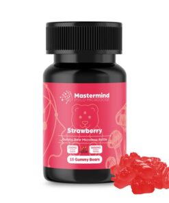 Mastermind Psilo Magic Mushroom Gummy Bear Microdose – 3000MG – Strawberry
